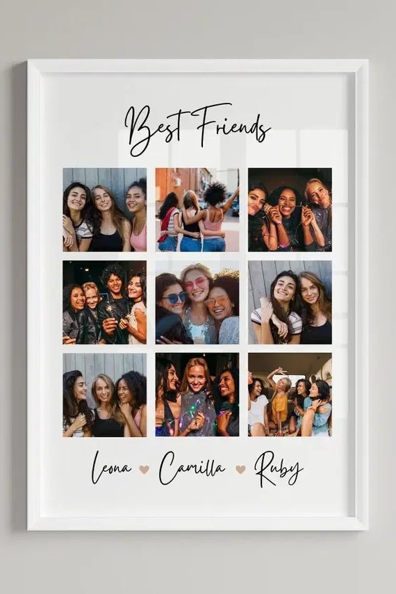Personalized Photo Frame Best Friend