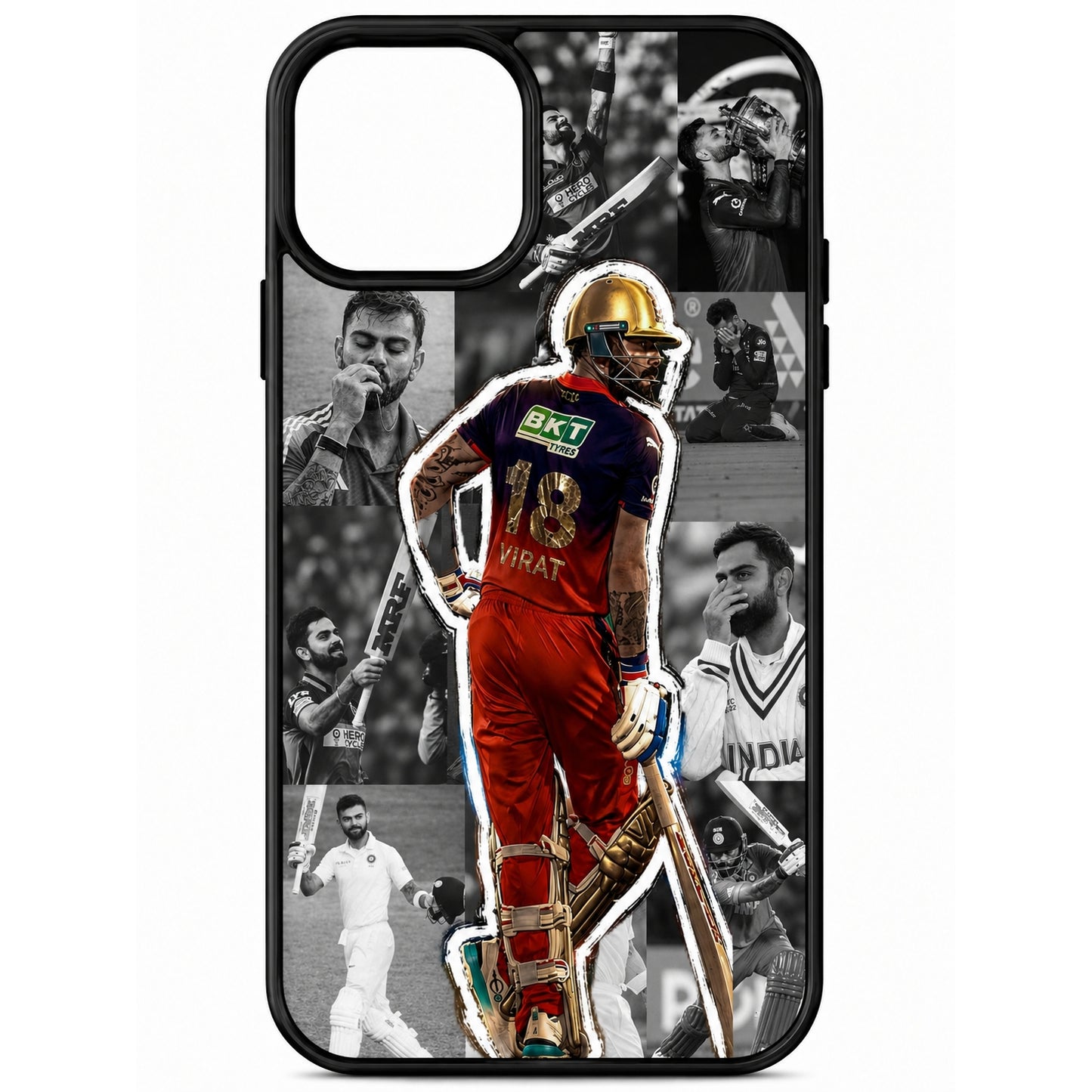 Designer Phone Cover Cricketer theme for All Smartphones