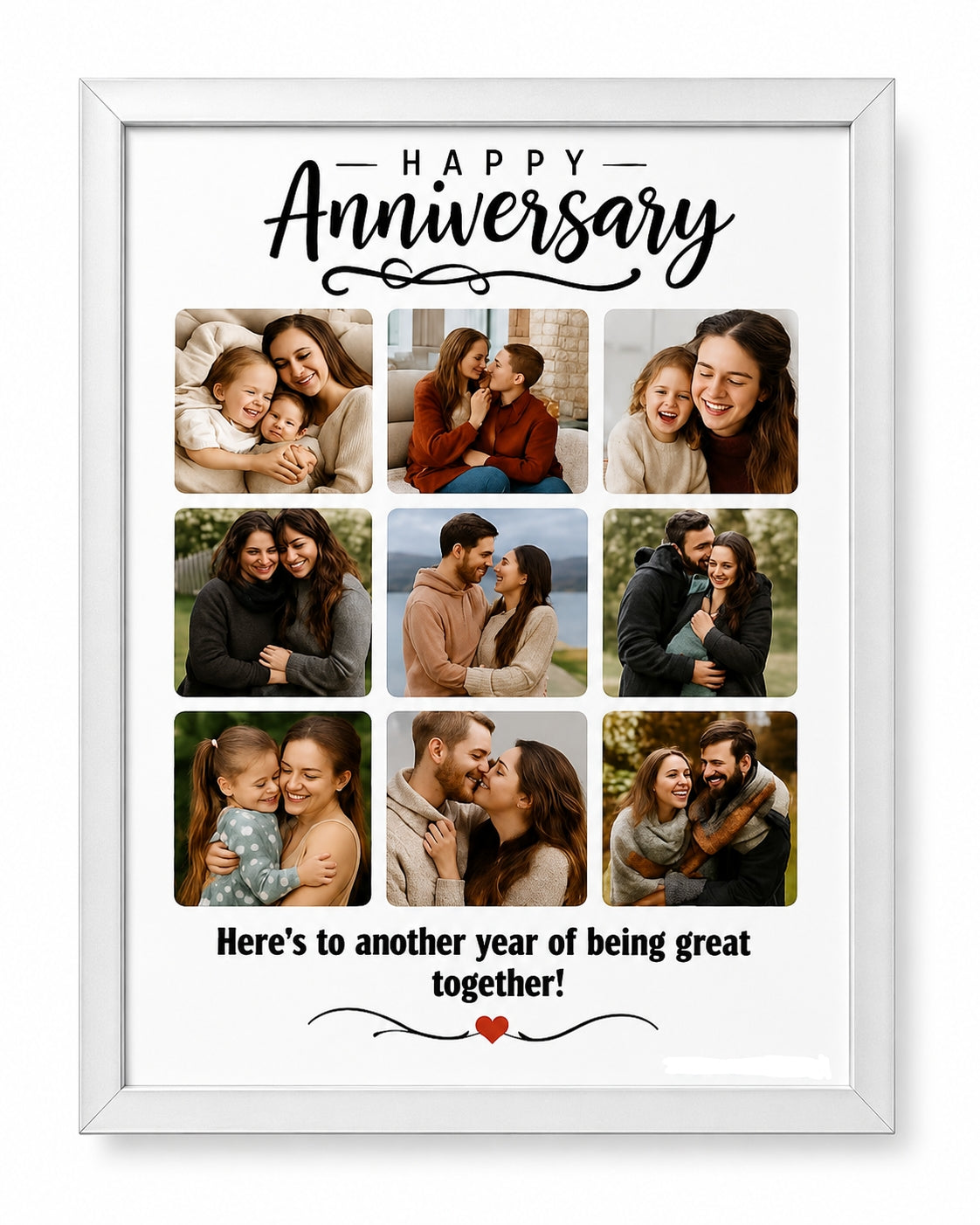 Personalized Photo Frame Anniversary