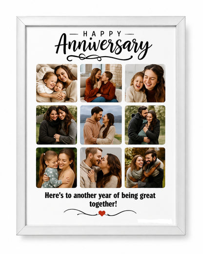 Personalized Photo Frame Anniversary