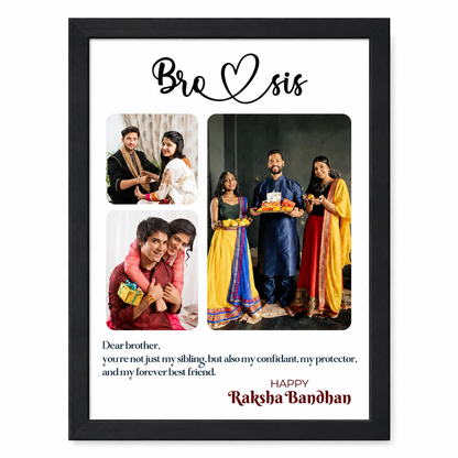 Personalized Photo Frame Raksha Bandhan