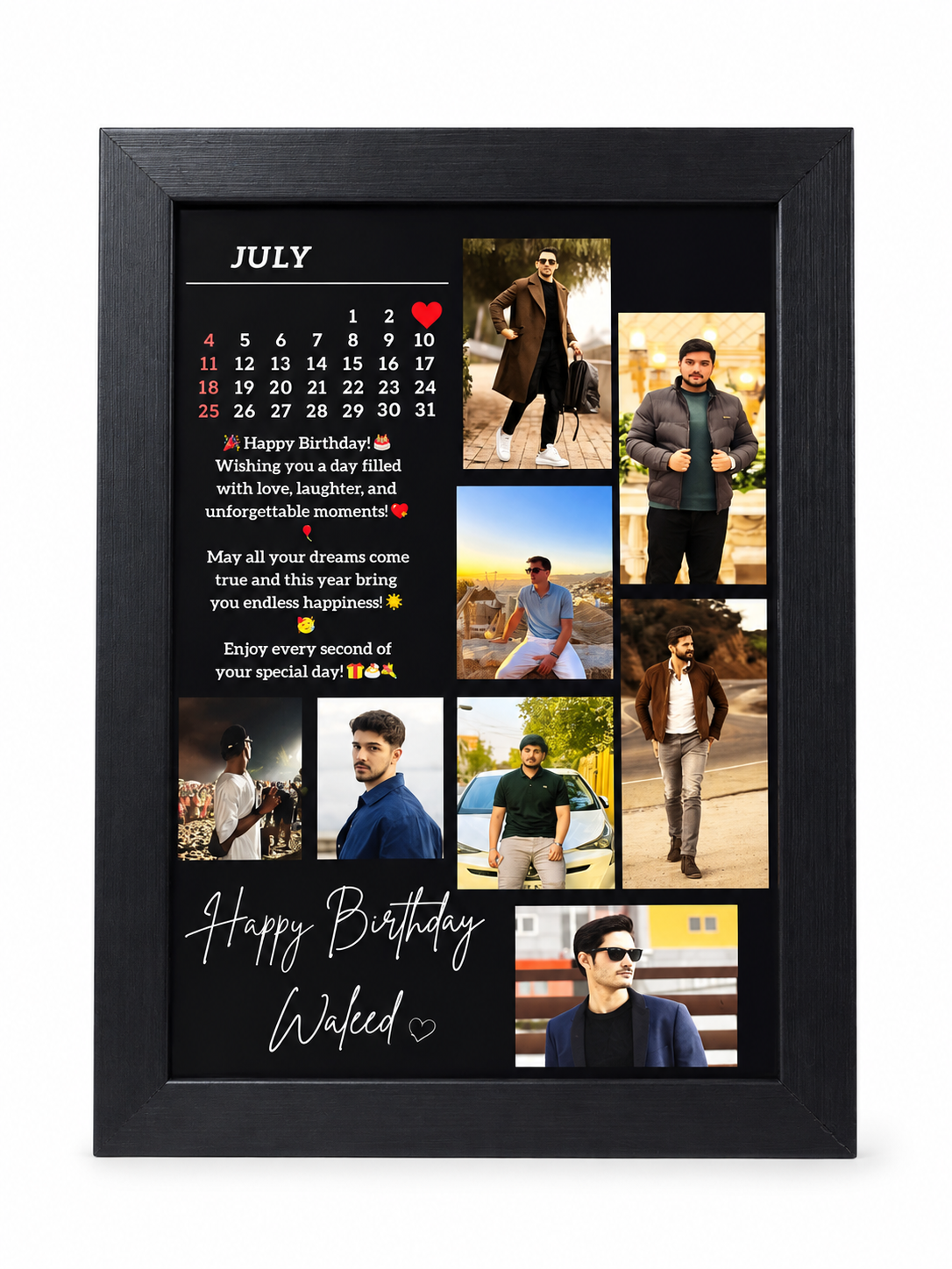 Personalized Photo Frame Happy Birthday