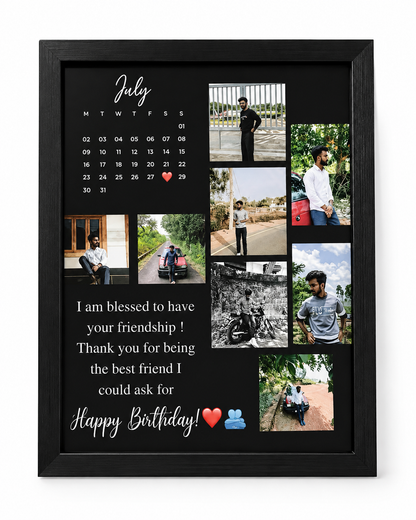Personalized Photo Frame Happy Birthday